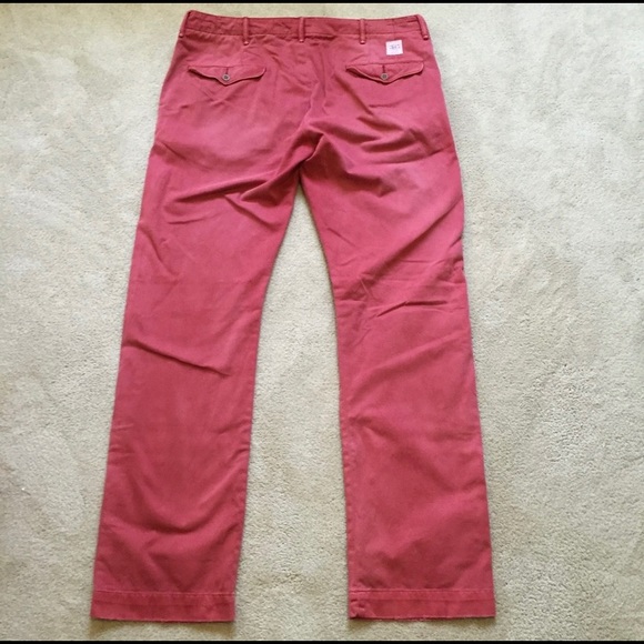 RRL Officer Cotton Chinos (Brick) - Picture 4 of 7